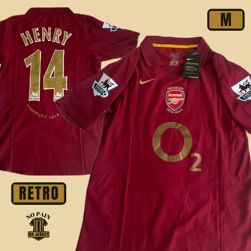 Camiseta Arsenal 05/06