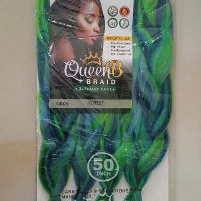 Cabello  Kanekalon de 50 pulgadas # FOREST