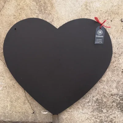 Pizarra corazón