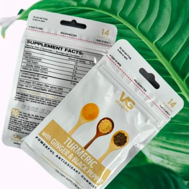 Gomitas de CÚRCUMA + JENGIBRE + PIMIENTA NEGRA