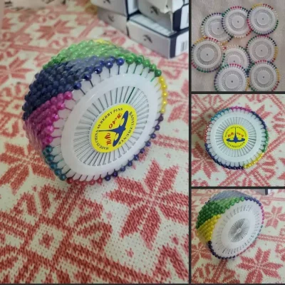 Alfileres con cabeza