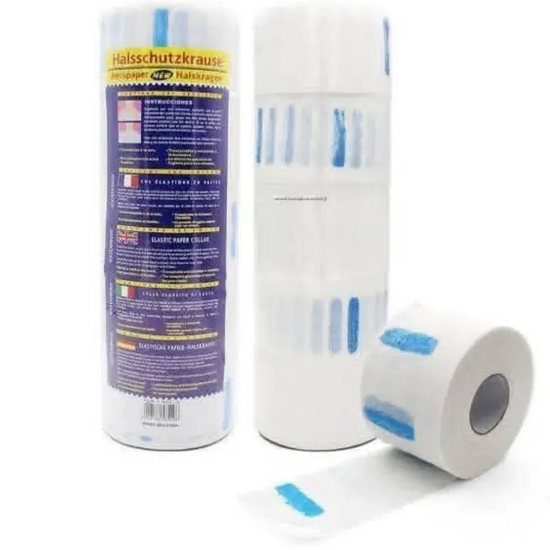 Banda de papel elástico para cuello