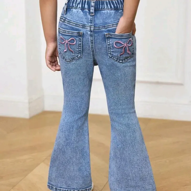 Pantalón campana vaquero