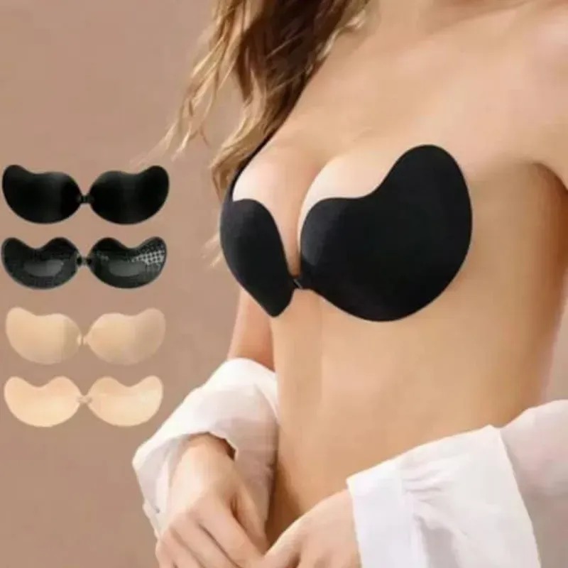 Ajustador strapless negro