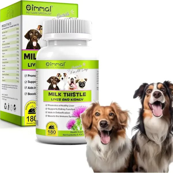 ZENPAWS CARDO MARIANO, SUPLEMENTO HEPÁTICO 180 TAB