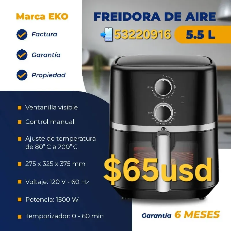 Freidora de aire EKO