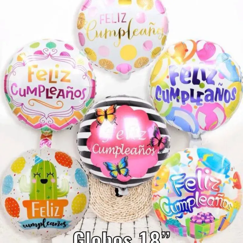 Globos de Feliz cumpleaños