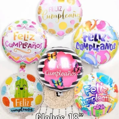 Globos de Feliz cumpleaños