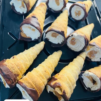 Conos rellenos 