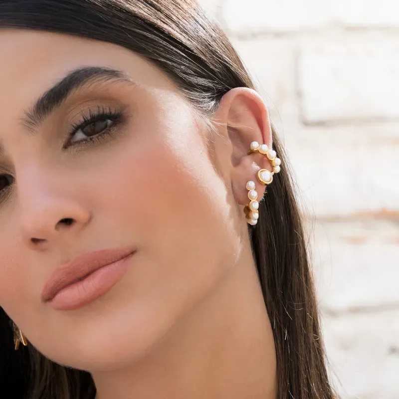 Set X3 Aretes De Perlas