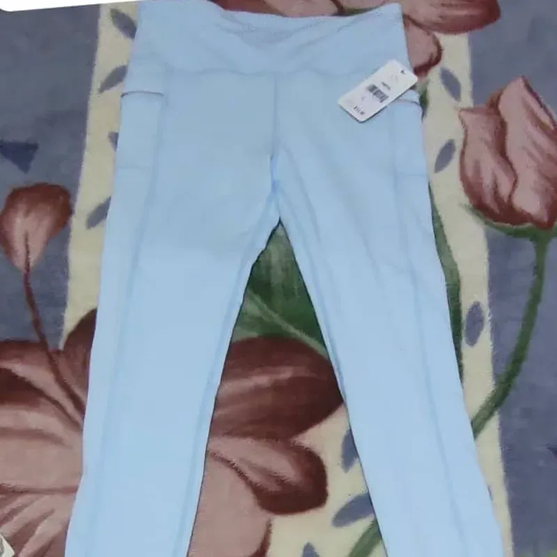 Licra larga azul claro