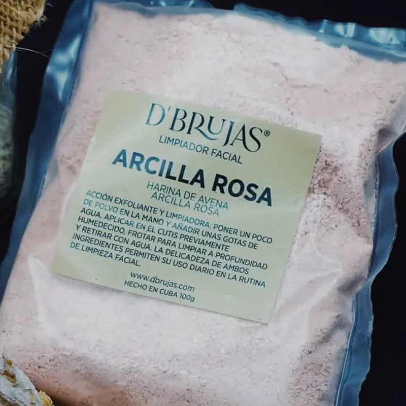 LIMPIADOR FACIAL DE ARCILLA ROSA