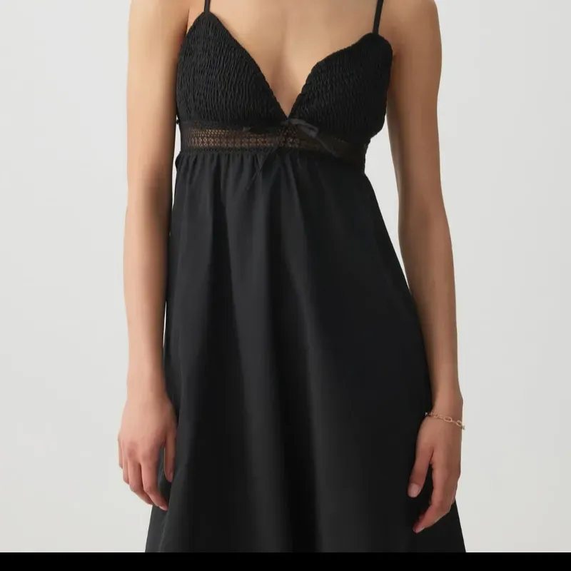 Maxi black dress