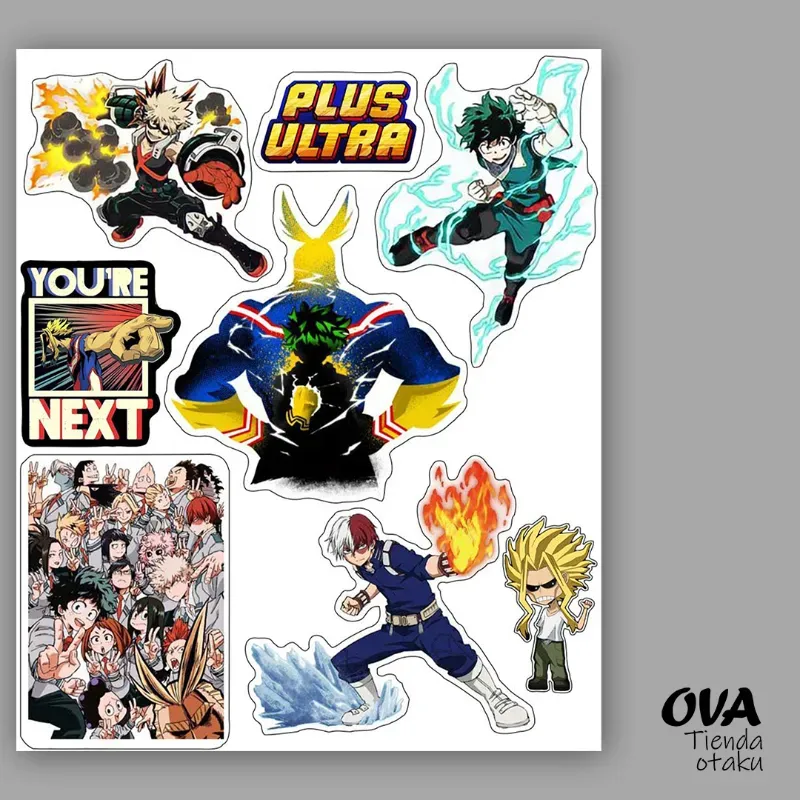 ️ Pack de stickers My Hero Academia