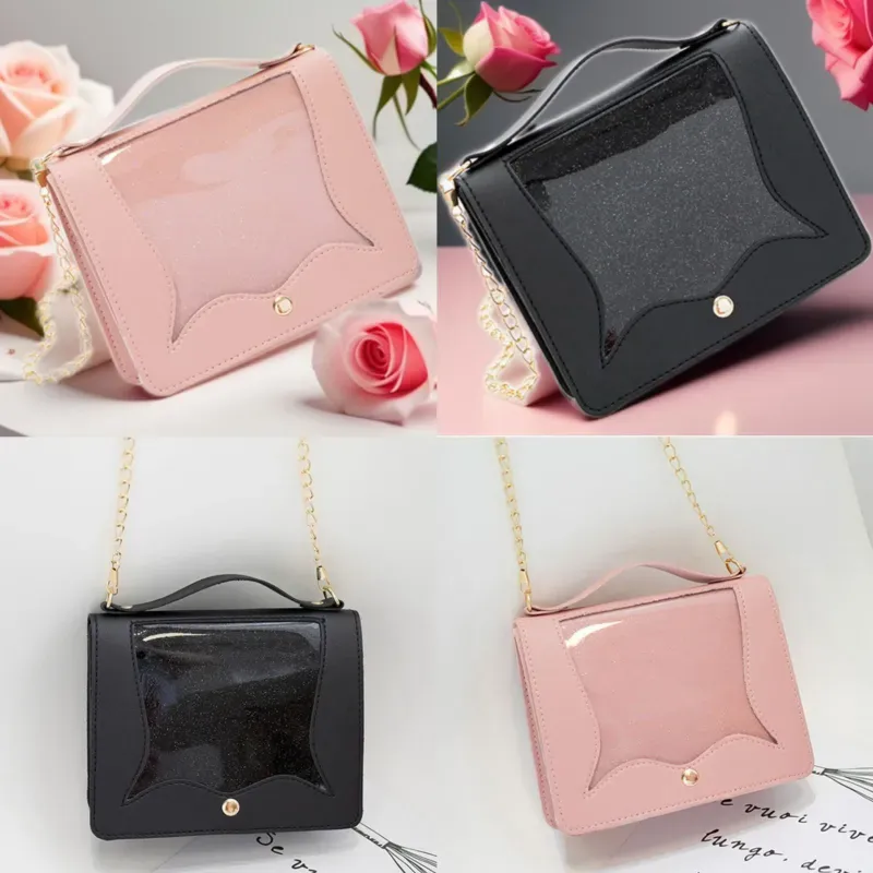 CARTERA CON TRASPARENCIA-BOLSO CROSS BODY