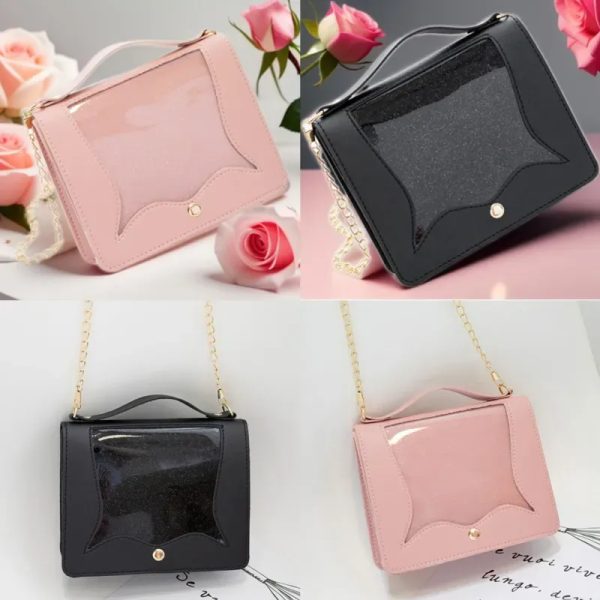 CARTERA CON TRASPARENCIA-BOLSO CROSS BODY
