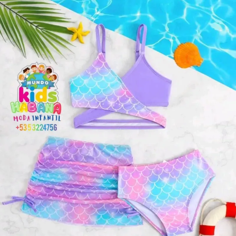 Traje de baño 3piezas