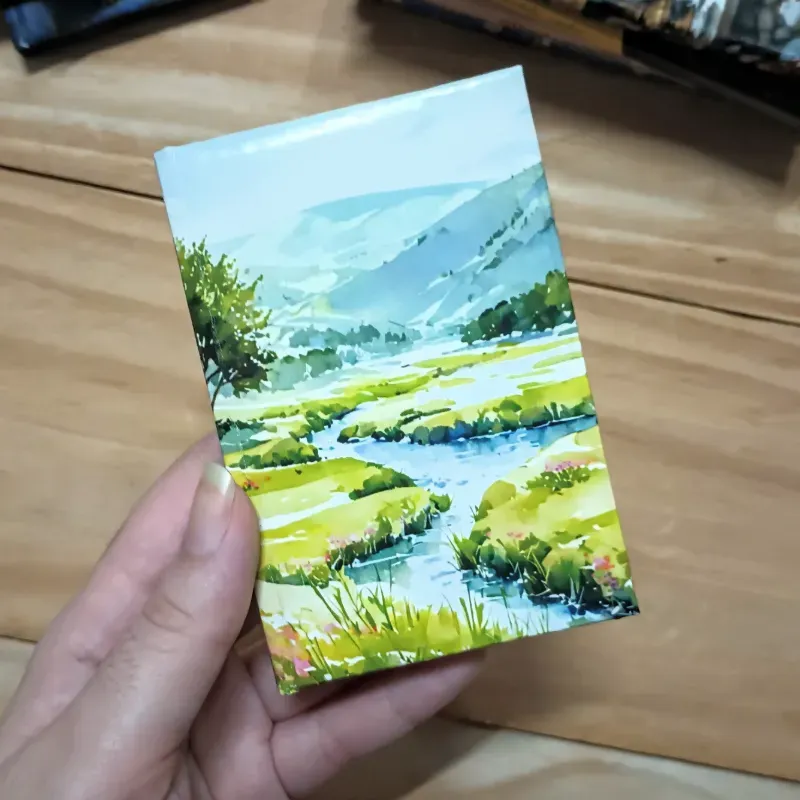 Agenda de bolsillo de naturaleza