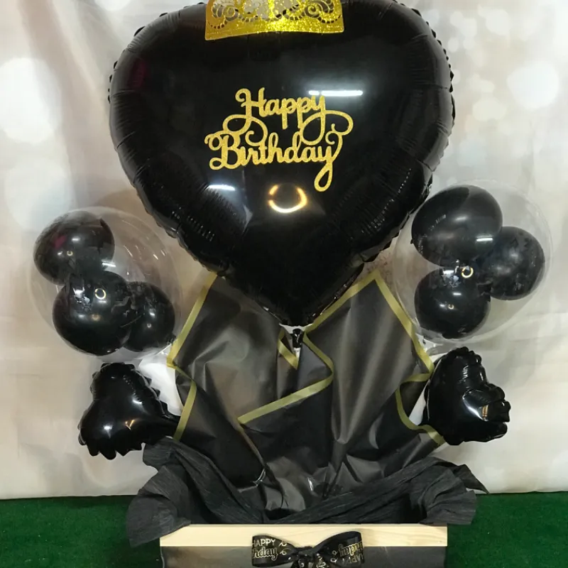 Globo grande de 18” con burbujas pequeñas