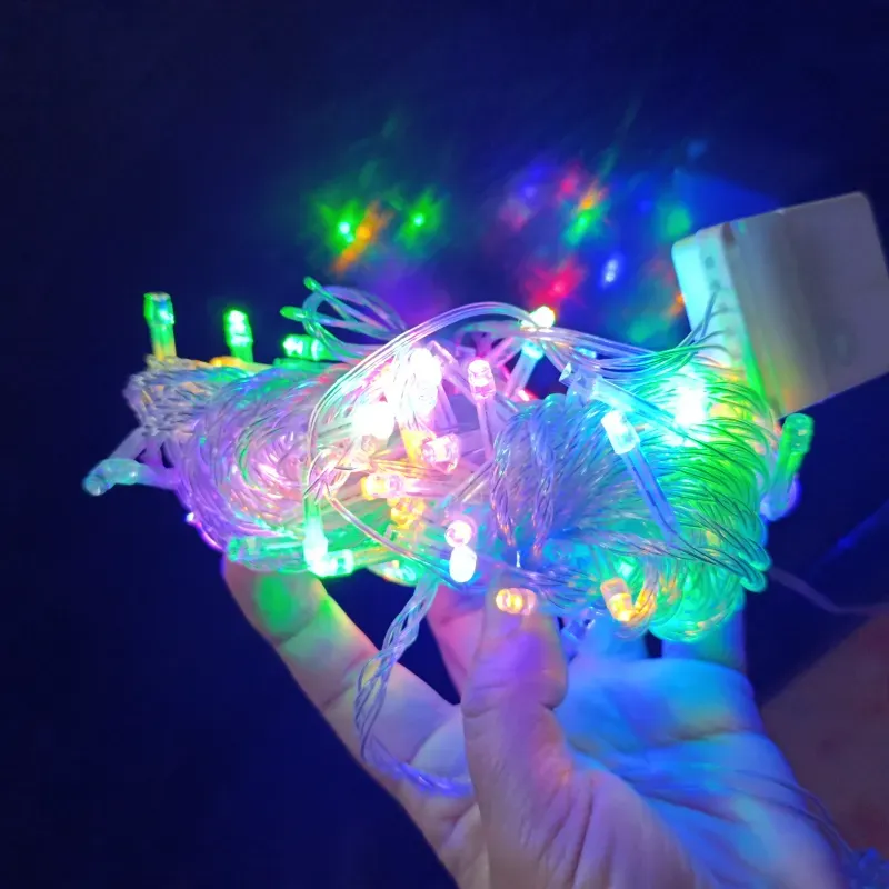 Guirnalda de 140 luces multicolor