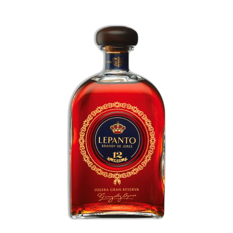 Brandy de Jerez LEPANTO Gran Reserva 36% Alc. 700ml/6 Caja