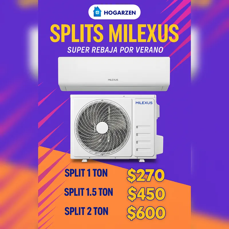 SPLIT MILEXUS 1 , 1.5 y 2 TONELADAS