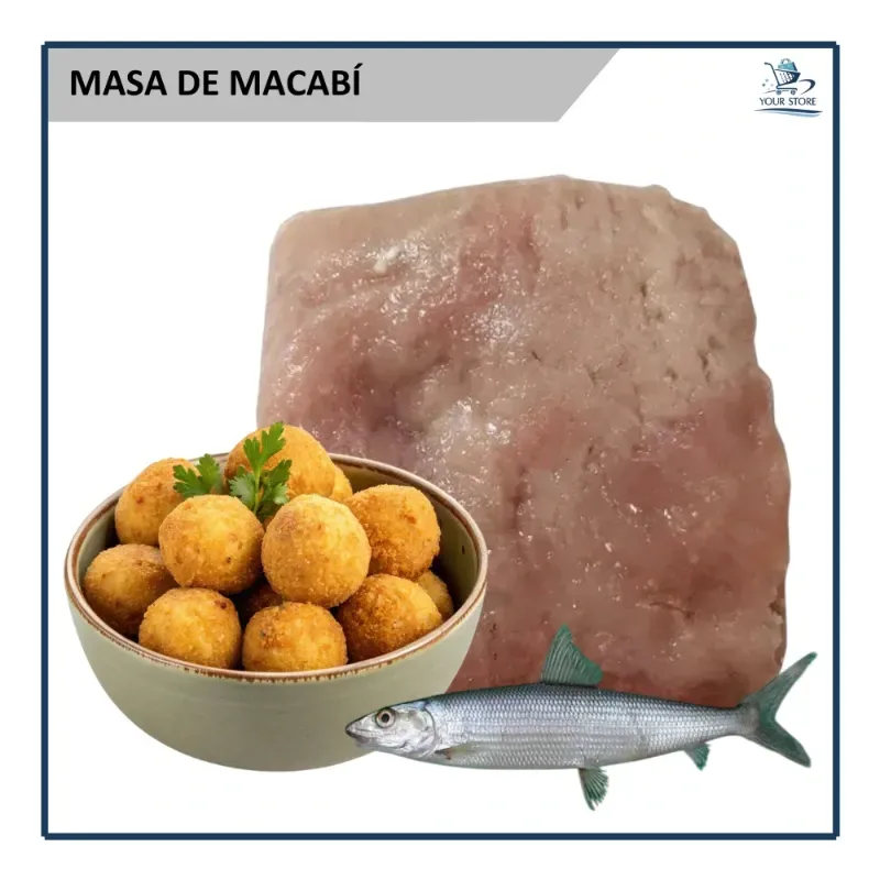 Masa de Pescado de Macabi (1.0Kg)