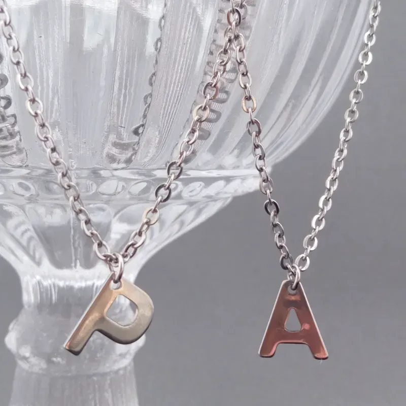 Cadena Con Dije de Letra