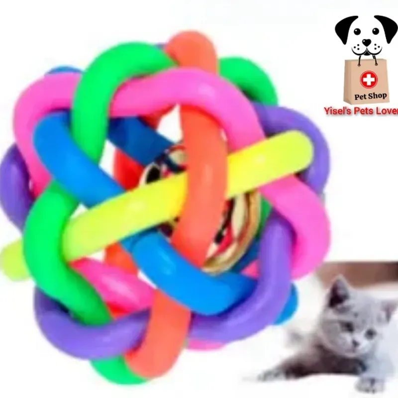 Pelotas de colores trenzada para 