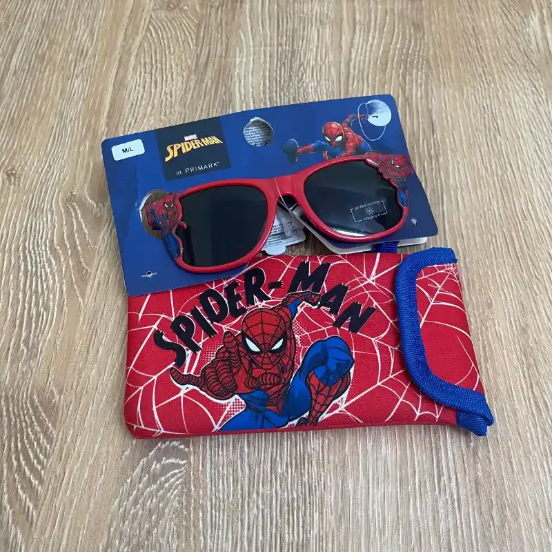 Gafas de Spiderman color rojo