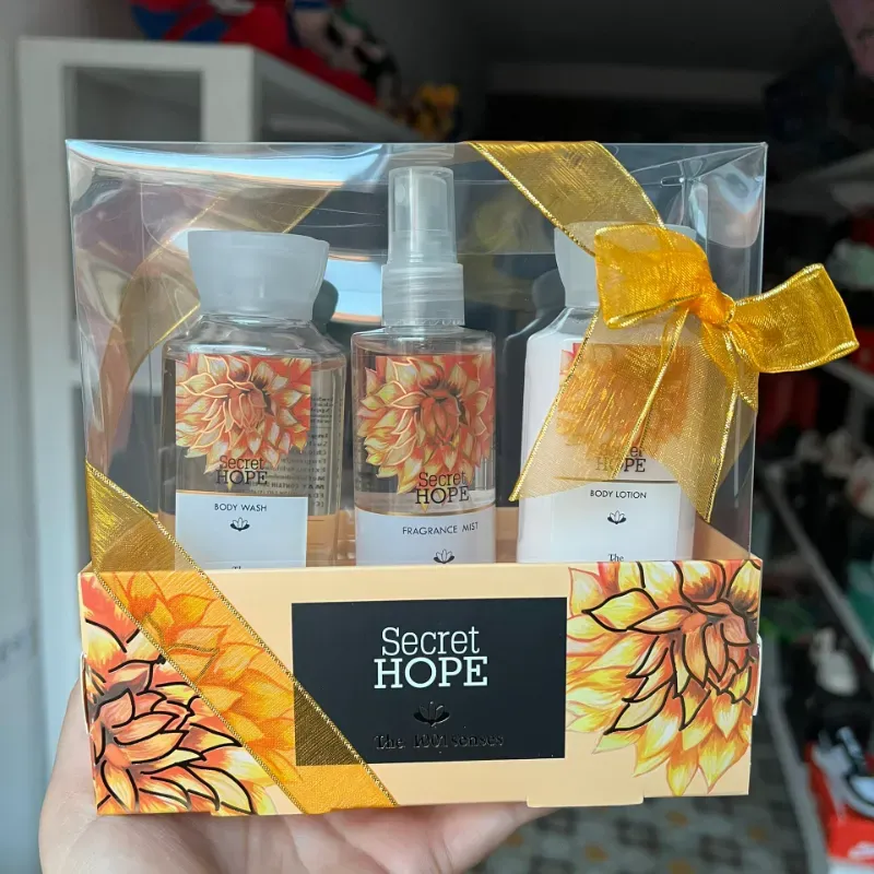 Set de Perfume + Crema + Gel de Baño