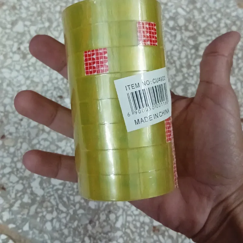 Precinta transparente