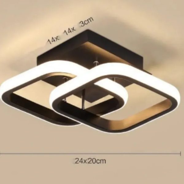 Lámparas LED de techo de estilo moderno y sencillo nordico europeo, lámparas de pasillo, lámparas de dormitorio lámparas de balcón