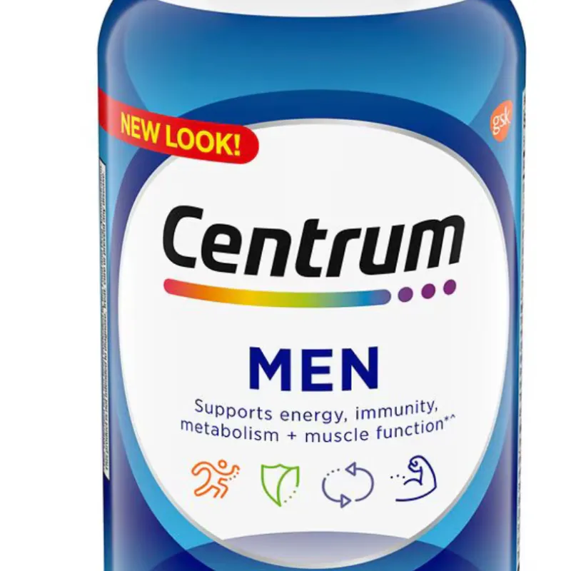 Centrum Hombres – 200 Tabletas Multivitamínico avanzado en tabletas, especialmente formulado para hombres.