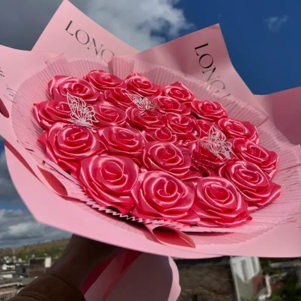 Ramo Buchon rosa 