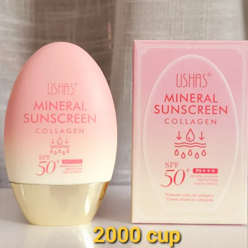 Protector solar 50 spf con colageno