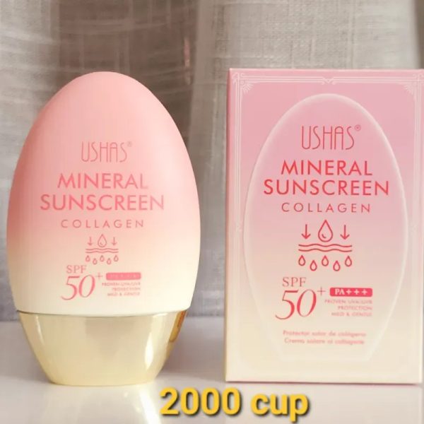Protector solar 50 spf con colageno