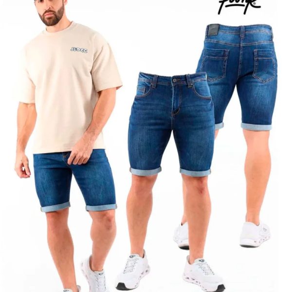 Short Mezclilla Hombre