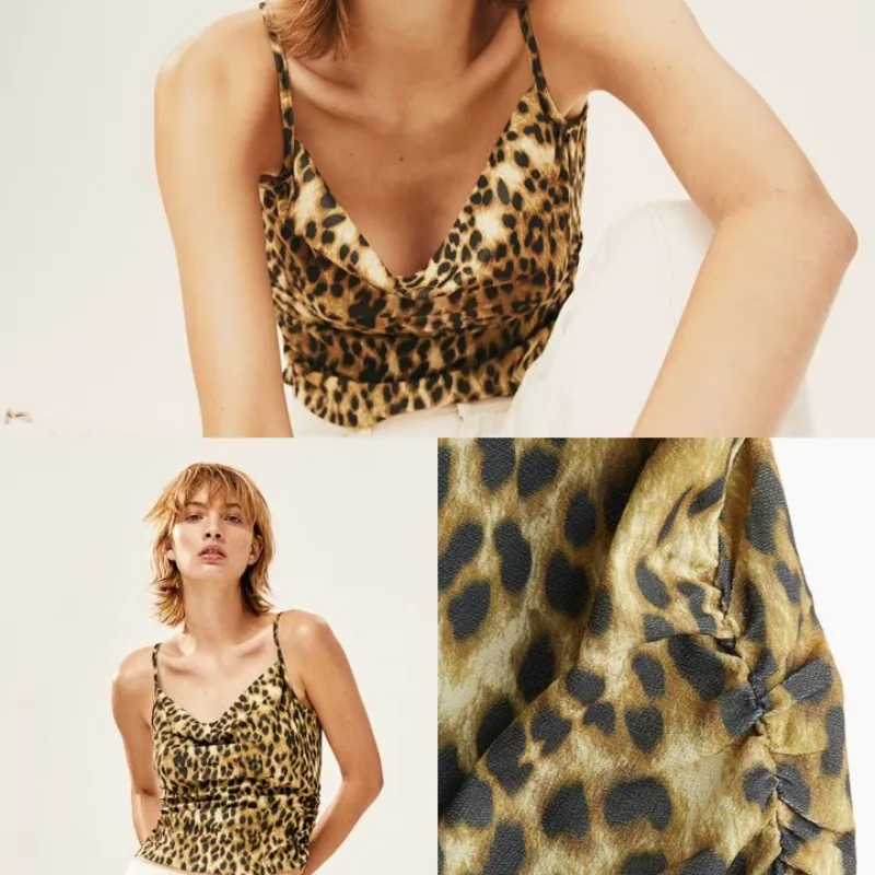 Blusa tirantes Animal Print