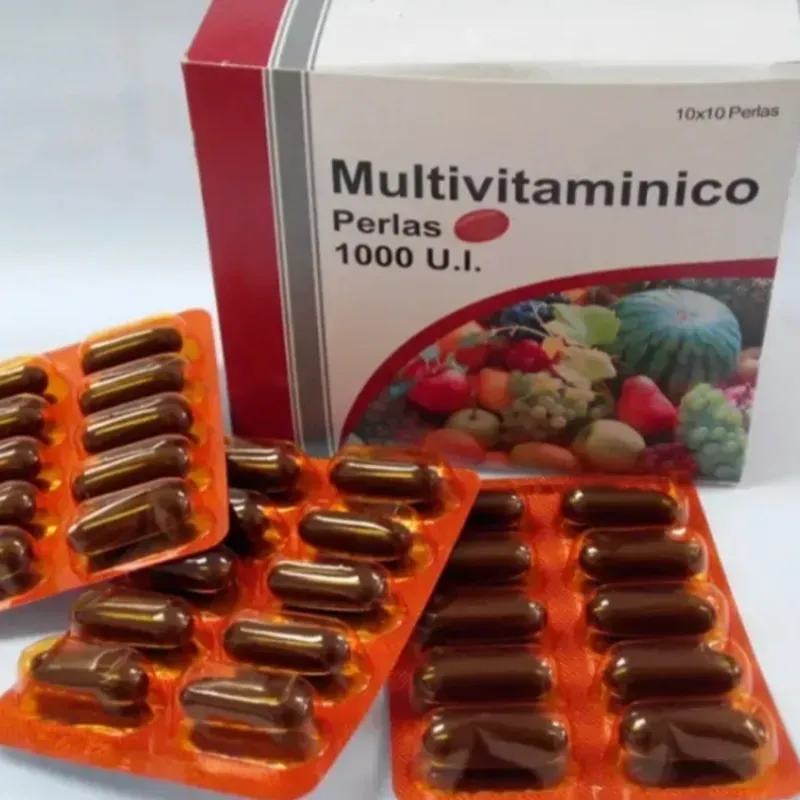  Hexavitamin/Multivitaminas Antioxidantes 10 perlas 1000 U.I.)