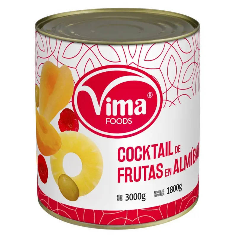 COCKTAIL FRUTAS, 3000G, C/6 UND 1000026 PRECIO 8.38