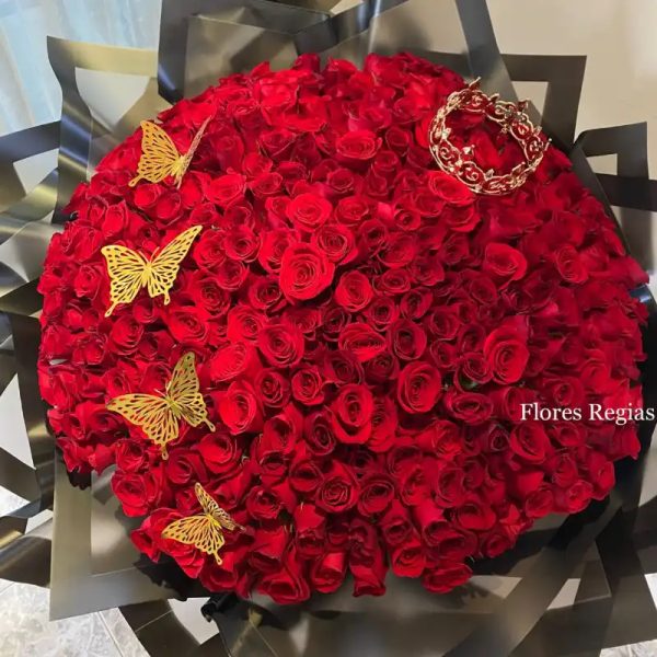 Ramo d 300 rosas
