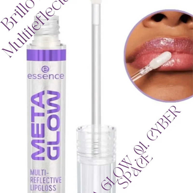 Brillo labial Meta Glow multireflejo (2 USD)