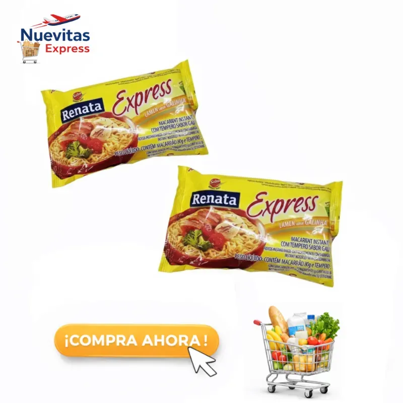 2 Fideos instantáneos de Pollo