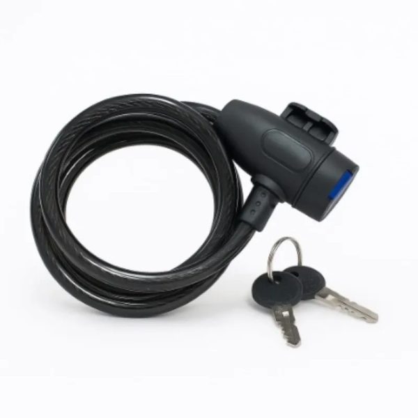CANDADO DE CABLE CON LLAVE