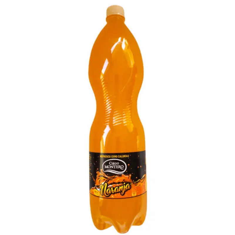 Refresco gaseado naranja