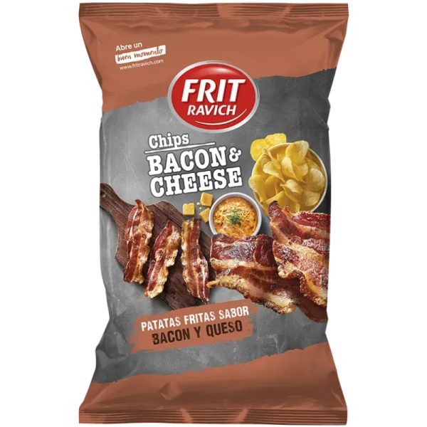 PATATAS FRITAS SABOR BACON Y QUESO