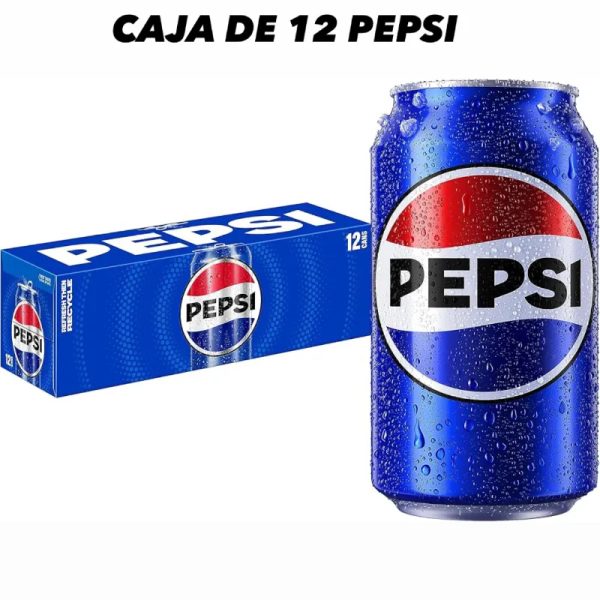 12 REFRESCO PEPSI COLA( media caja) 