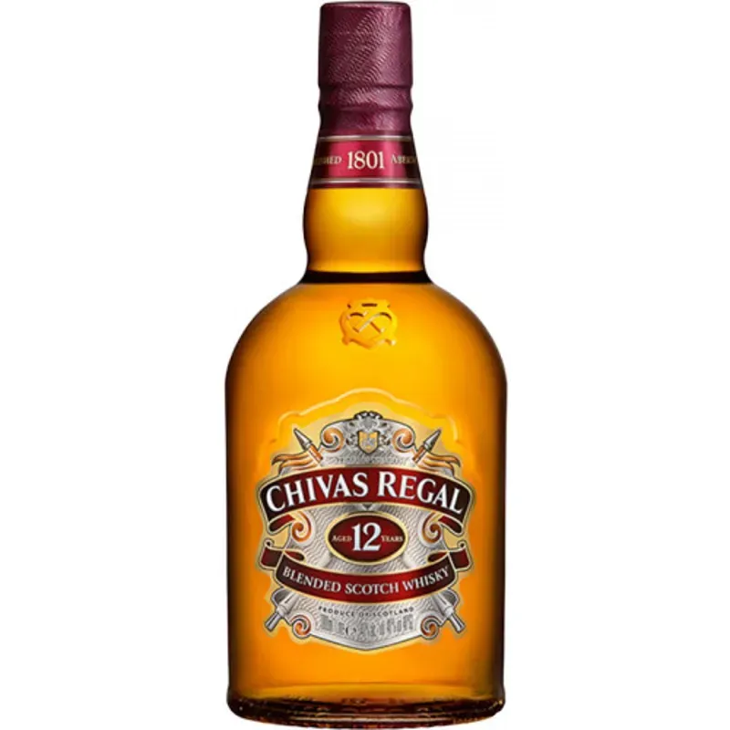BOTELLA DE CHIVAS REGAL 12 AÑOS 