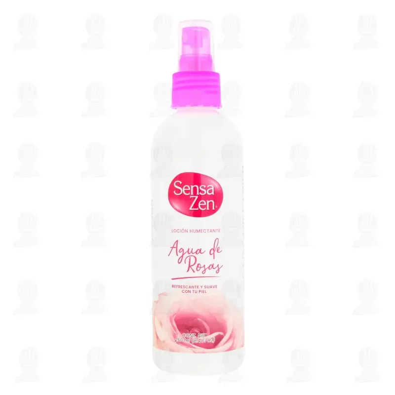 Loción humectante Sensa Zen de Agua de Rosas 